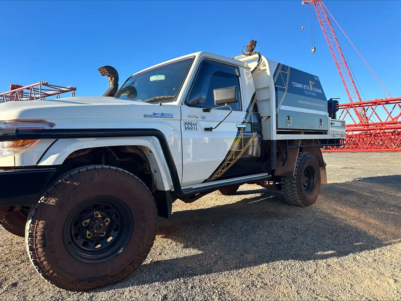 Quarterly and annual crane inspections